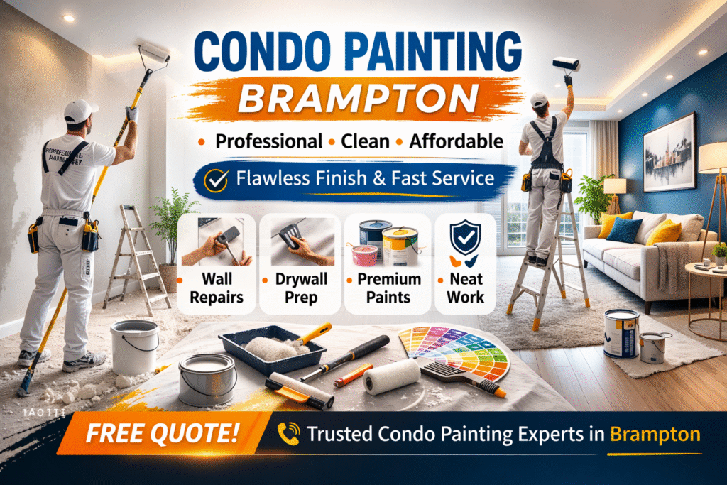 7 Things to Know Before Hiring Condo Painting Brampton Services