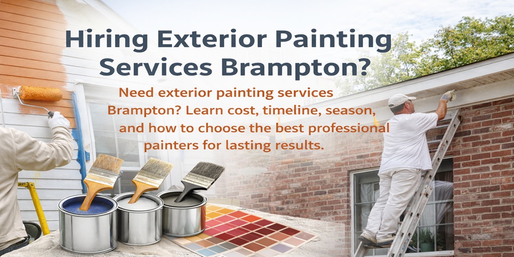 What Should You Know Before Hiring Exterior Painting Services Brampton