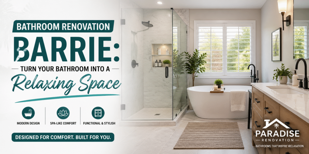 Bathroom Renovation Barrie