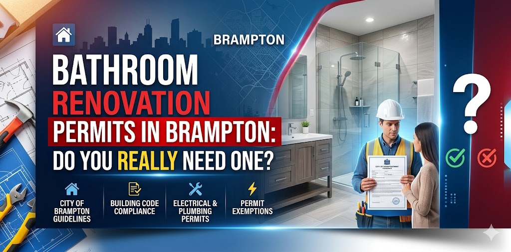 Bathroom Renovation Permits in Brampton