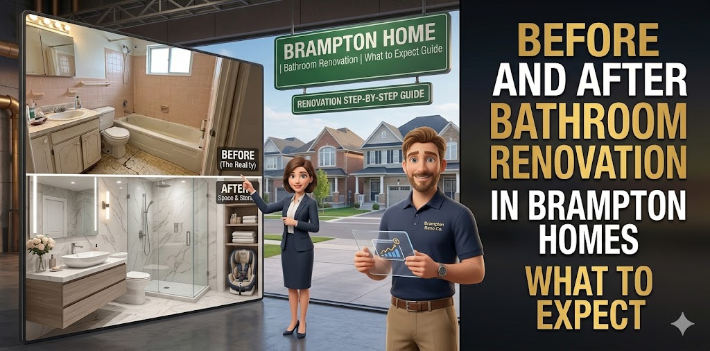 Before and After Bathroom Renovation