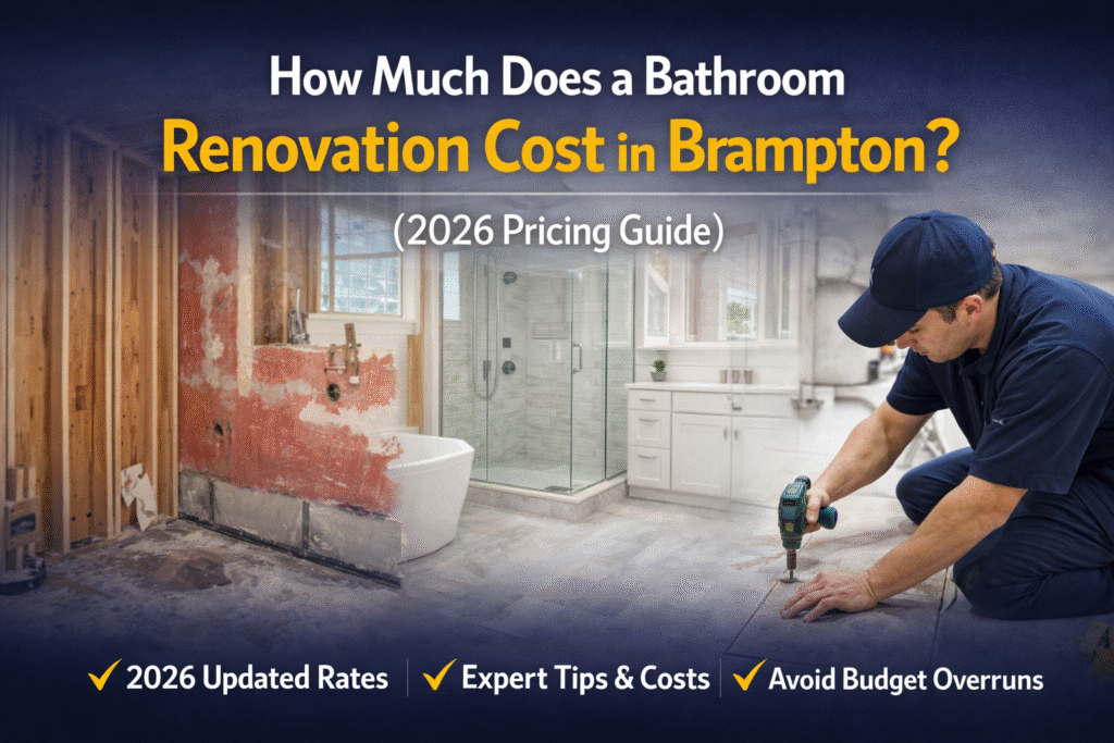 How Much Does a Bathroom Renovation Cost in Brampton