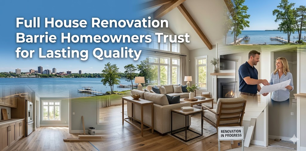 Full House Renovation Barrie