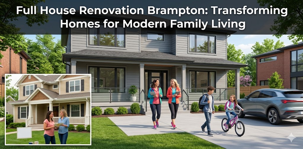 Full House Renovation Brampton