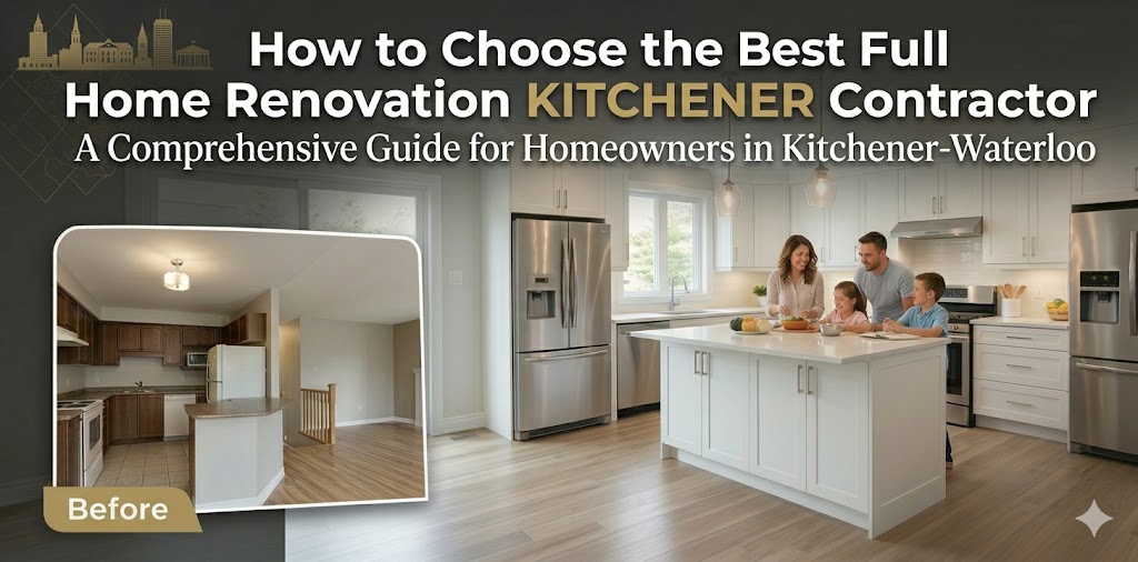 How to Choose the Best Full Home Renovation Kitchener Contractor